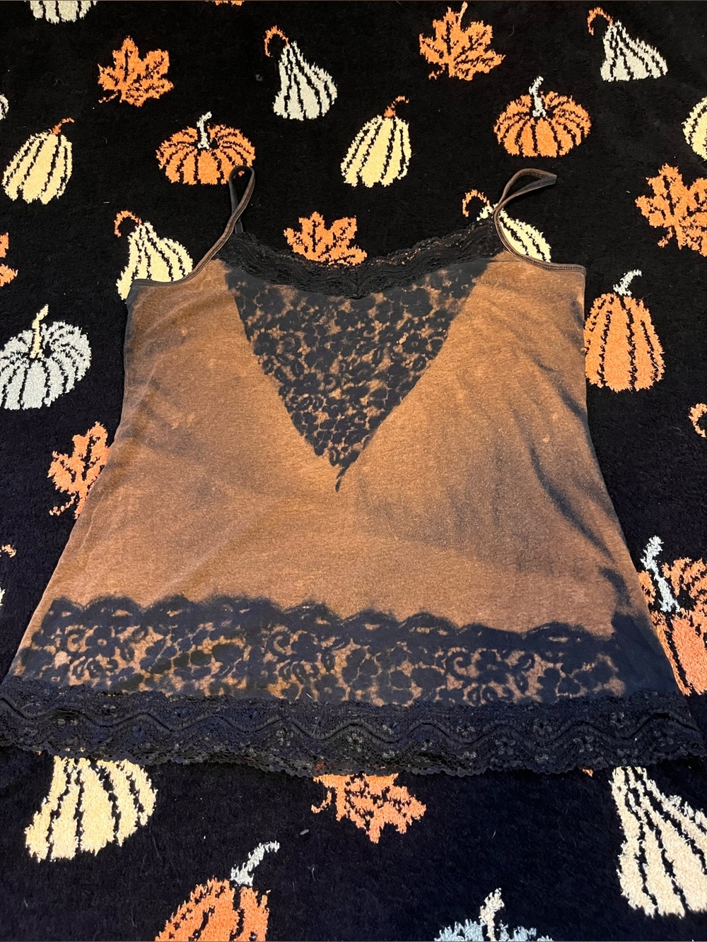 #28 Warehouse Cami with Black Lace Trim available on live sept 7th 9am mst